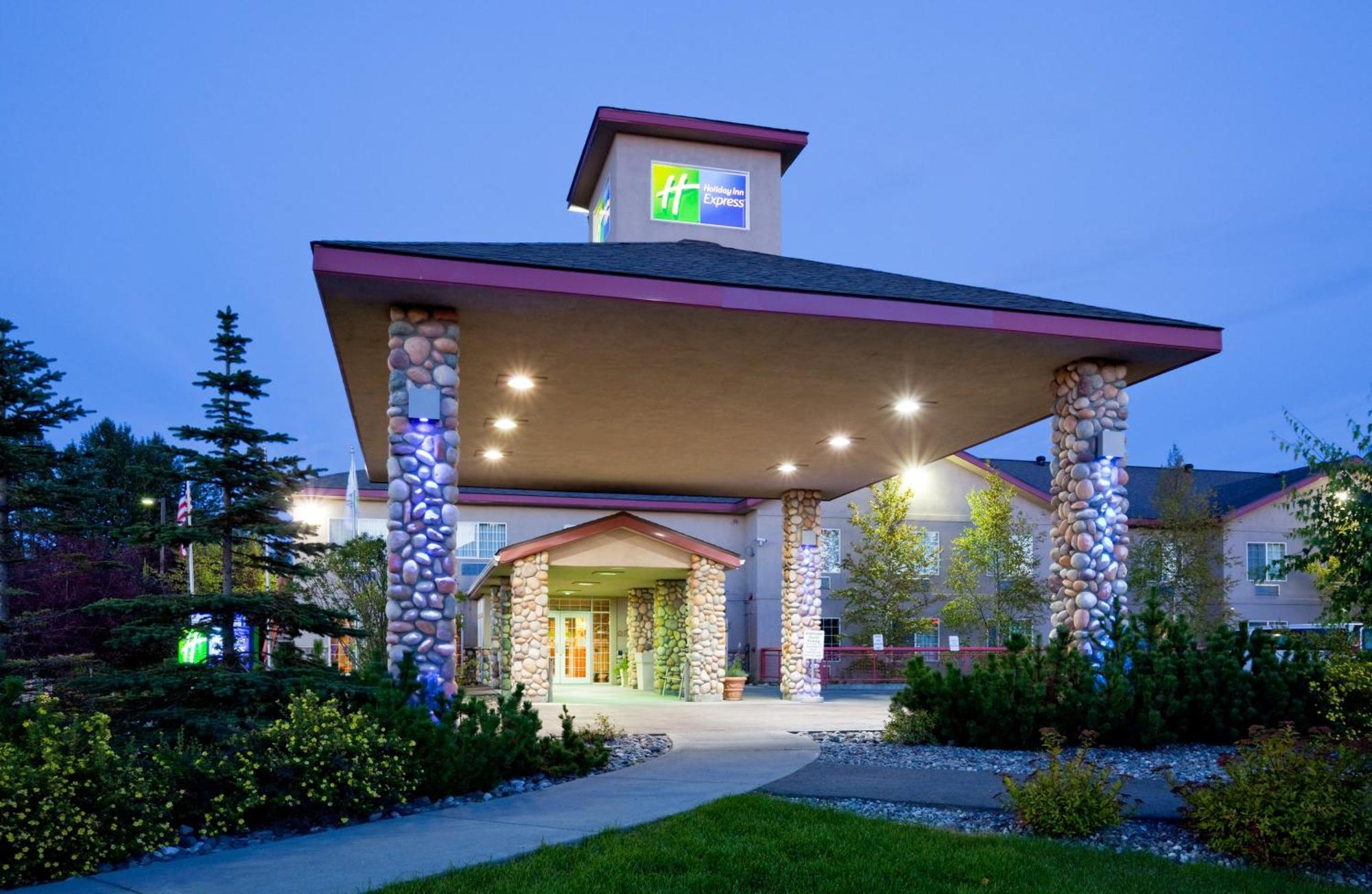 Wyndham Garden Anchorage Airport Hotell Exteriör bild