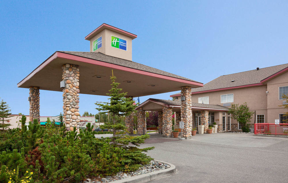 Wyndham Garden Anchorage Airport Hotell Exteriör bild